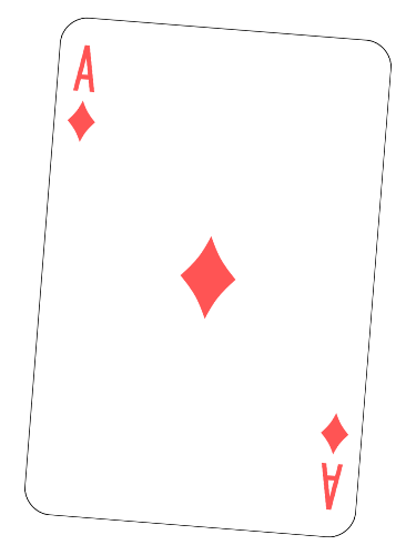 ACE of DIAMONDS, ACE of the STAFF