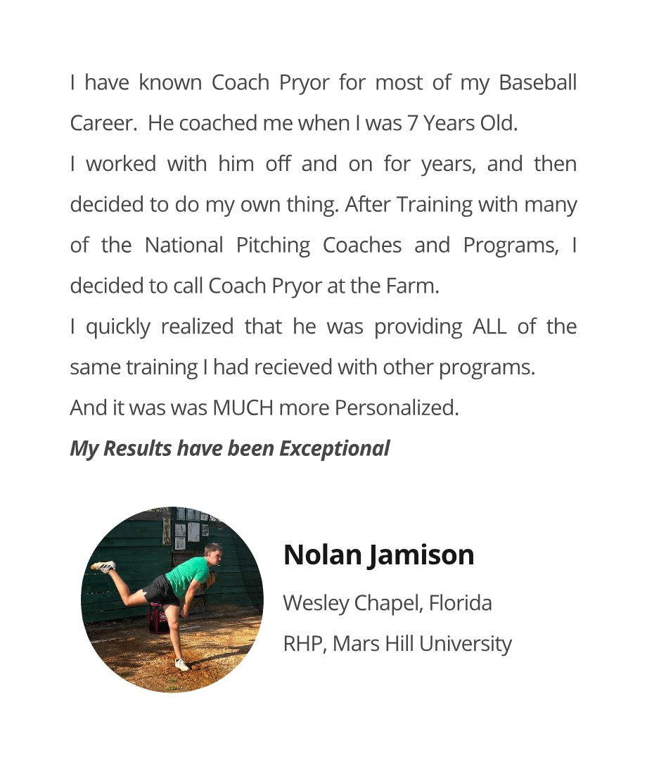 Nolan Jamison - Testimonial